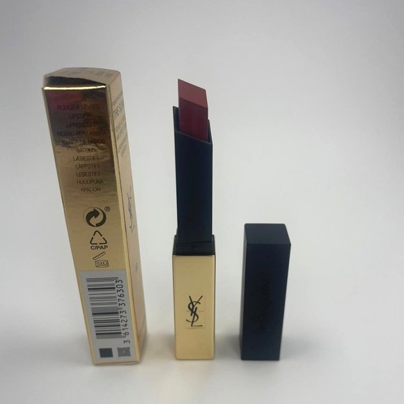 YSL The Slim Longwear Matte Lipstick 32 Rouge Rage BRAND NEW - Picture 2 of 3